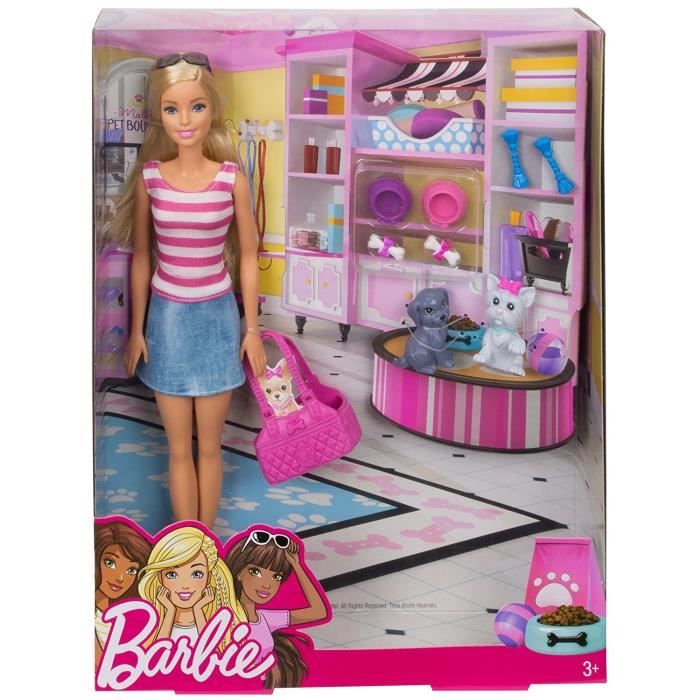 barbie et ses chiots jouets