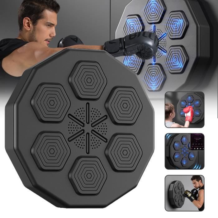 Madame Jones Music Boxing Machine Machine de boxe électronique LED 9 fonctions et 18
