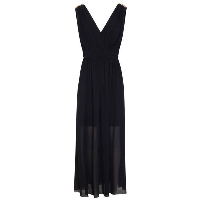 Robe Mi-longue LOFT Neuve Avec étiquette - Rayée Marine - Taille S - Coupe Fausse évasée