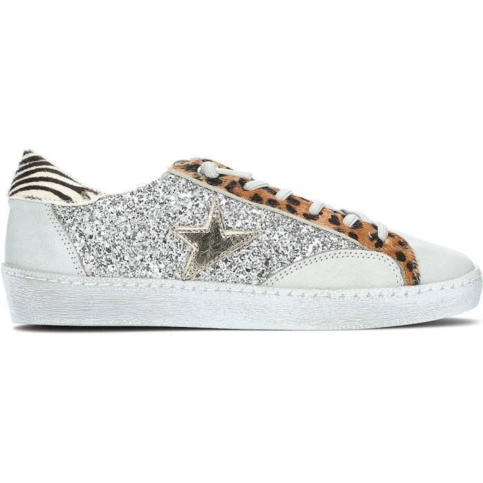 Cetti Baskets femme pailletées Cetti C-1342