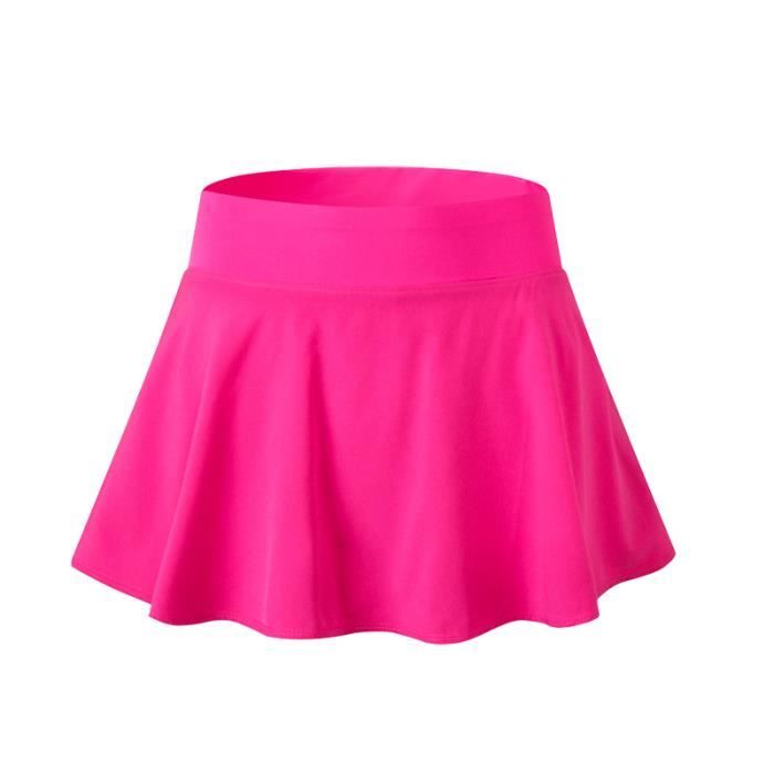 Jupe De Tennis Plissée Avec Short Intégré – Taille Haute, Légère, Pour Sport, Festival Ou Quotidien - 8