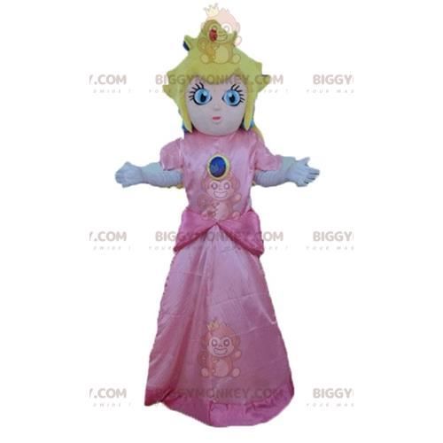 Costume de mascotte BIGGYMONKEY™ de Princesse Peach - Mario
