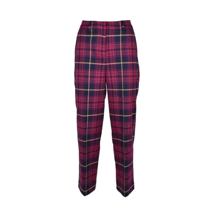 Pantalon Femme Noa Noa - Couleur Violet - Taille M - Style Chino En Coton - Neuf Avec étiquettes