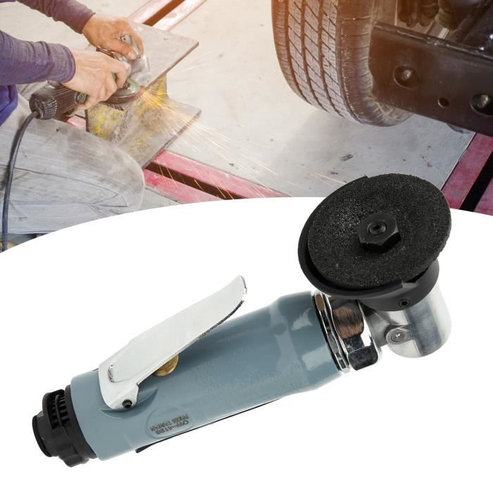 Mini Meuleuse Pneumatique 1/4' 22000 Tr/min - Outil à Angle Pour Polir Et Meuler