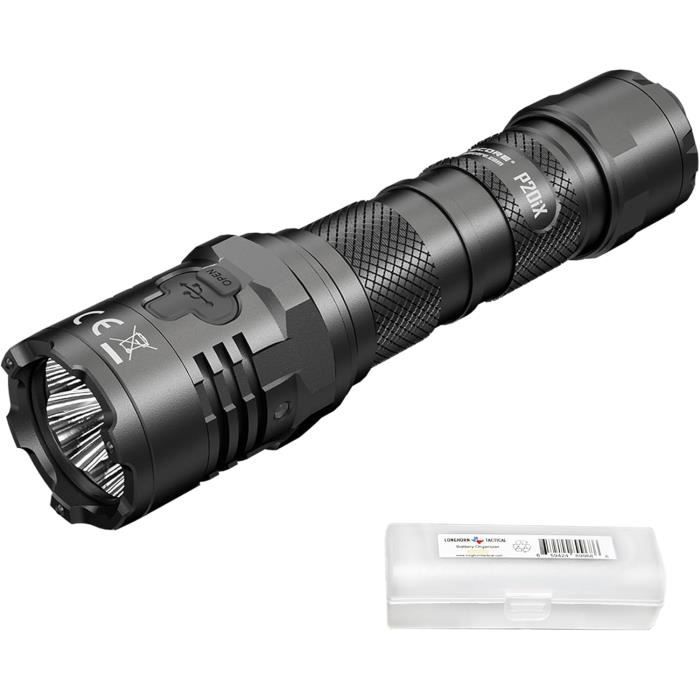 Nitecore P20iX Lampe de poche tactique 4000 lumens USB-C Nitecore P20iX Lampe de poche tactique 4000 lumens USB-C