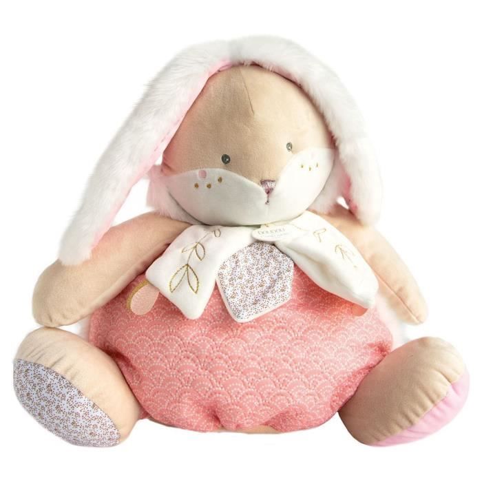 Doudou Et Compagnie Lapin De Sucre Range Pyjama Rose Cdiscount Puericulture Eveil Bebe