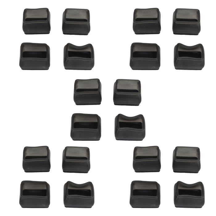8 Patins Pour Enceintes En Acier - 20mm Diamètre