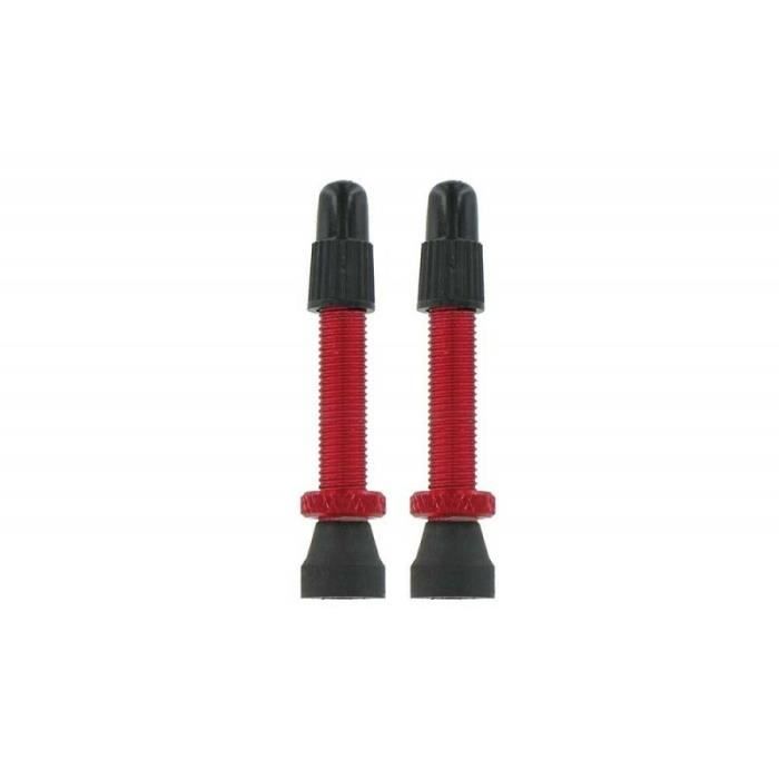 SET 2 VALVES TUBELESS ZEFAL 45MM LAITON AVEC DEMONTE OBUS