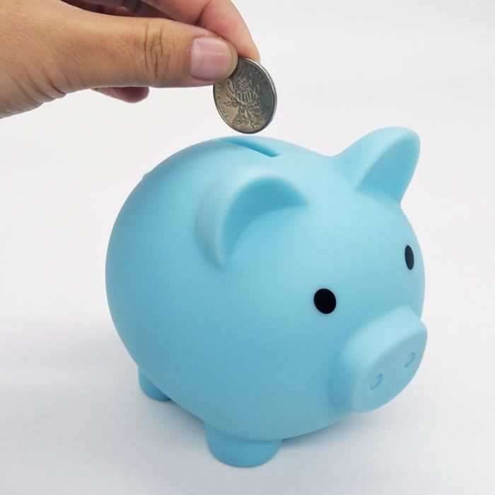 Tirelire créatif Dessin animé mignon forme de cochon tirelire Économiser Pot Décor de bureau