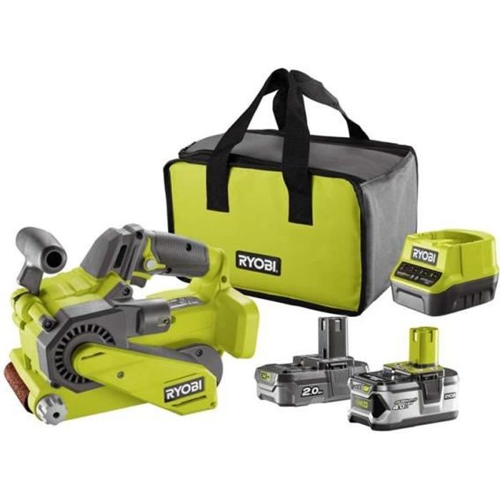 Ponceuse A Bande 75 Mm Ryobi 18v Oneplus Lithiumplus 2 Batteries 4 0ah 2 0ah 1 Chargeur Rapide R18bs 242s Achat Vente Ponceuse Polisseuse Ryobi R18bs 242s Ponceuse Cdiscount