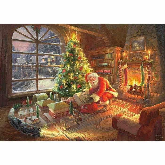Puzzle 1000 pièces : Passage du Père Noël Edition limitée