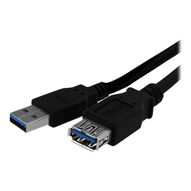 Câble USB 3.0 vers USB Type-C 3.1 - 1 mètre Noir - Cdiscount Informatique