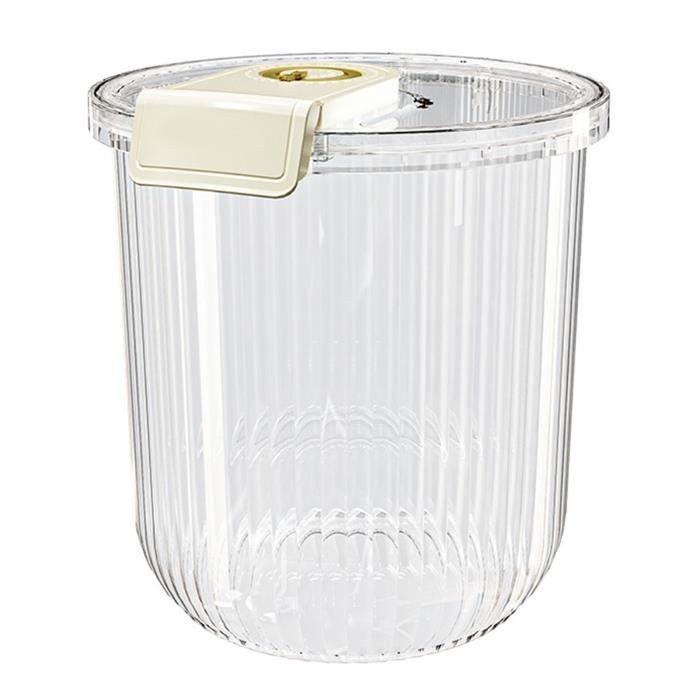 Rice Container Airtight Clear Storage Bin for Food Multifunctional