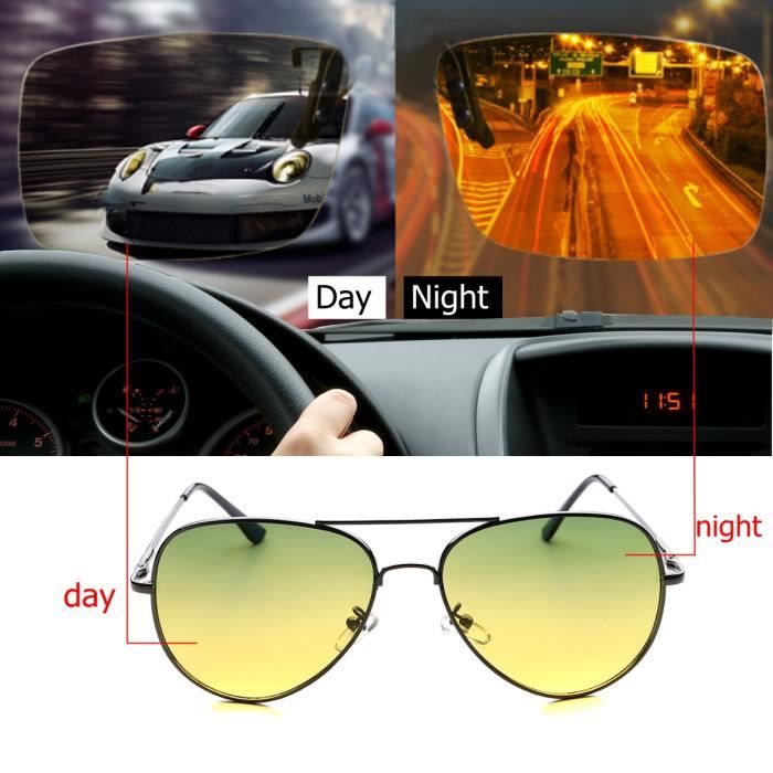 Lunettes de vision nocturne Verres polaris/és pour la p/êche Pour la protection anti-/éblouissement//Sport protection des//R/éduction de risque UV400 Lunettes de soleil