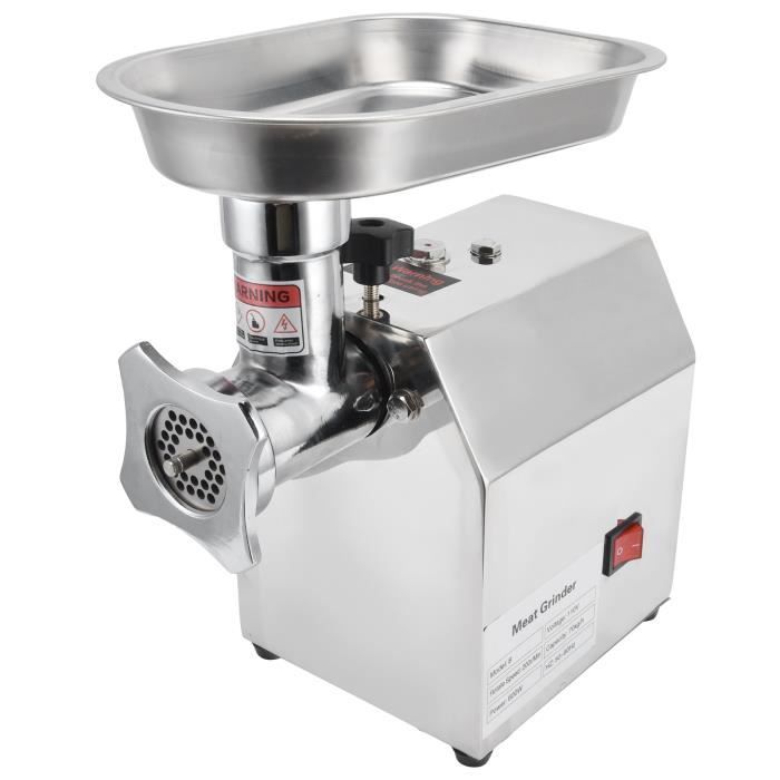 Hachoir à Viande électrique VERTES FD8-FW Inox 370-1500W 80-350kg/h Neuf