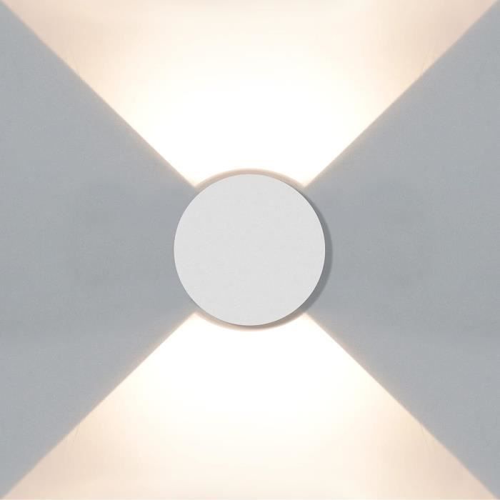 Applique Murale LED Moderne IP54 Haut/bas - Neuf Sous Emballage | Étanche Intérieur/extérieur, 400 Lm
