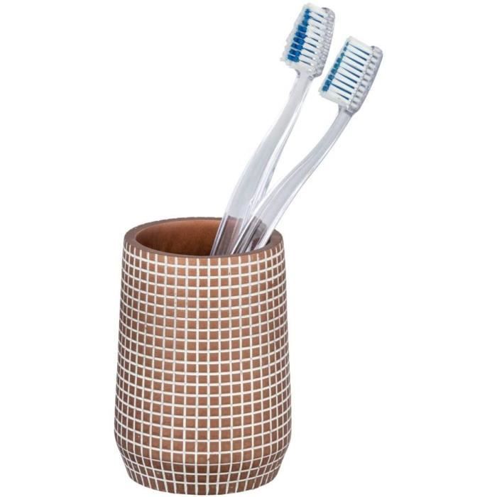 Gobelet Brosse à Dents Davos – Design Puriste Noir Mat, Sans BPA (7,7 X 10,5 Cm) - 8