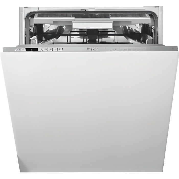 WHIRLPOOL Lave vaisselle pose libre W2FHD624, 14 couverts, 60 cm