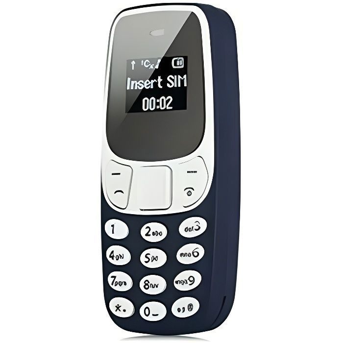 Mini Téléphone Portable L8star BM10 - XCSOURCE - Double SIM - MP3 -  Bluetooth - Bleu - Cdiscount Téléphonie