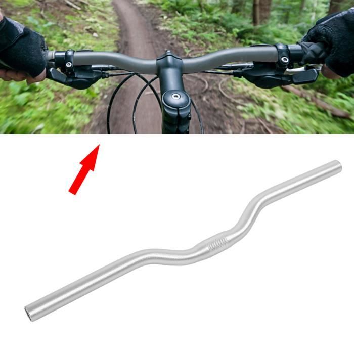 Guidon en alliage d'aluminium de 600 mm pour vélo de montagne
