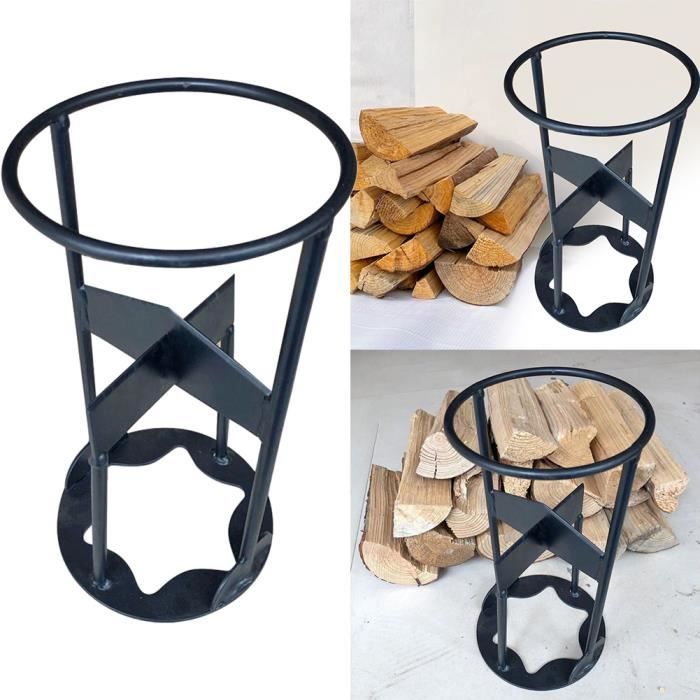 Fendeur De Bois Manuel Portable Avec Cale - Outil De Fendage De Bûches Pour Bois De Chauffage - Taille S - Métal