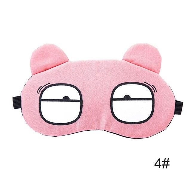 Masque De Sport Occultant Noir Et Rouge Pour Personnes Non-voyantes