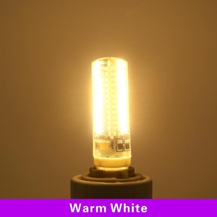 AMPOULE LED,blanc chaudG4 220V 5WLampe halogène G4 G9 12V 220V AC DC