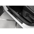 Seuils de porte V2A au design "Exclusive" pour VW Golf 7 2012- [Anthracite brossé]-1