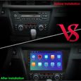 2+32G Lecteur multimédia de voiture Android pour BMW série 3 E90 E91 E92 E93 2006-2012 GPS Navi stéréo Audio tête unité AutoRadio-1