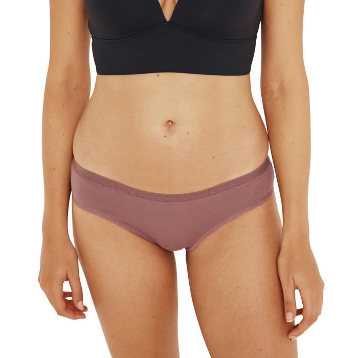 Slip rose femme Cdiscount