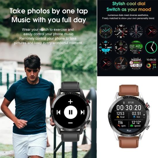 Montres de sport de plein air Tracker d activit avec moniteur HR Guard Pro  Ultra Smart Watch pour Iphone-Android Vert GREEN - Cdiscount Téléphonie