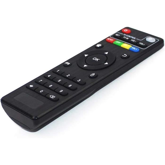 Davilis® Télécommande Universelle De Rechange Pour MXQ Android TV Box - Compatible MXQ Pro 4K, T95, X96, H96 Et Bien Plus