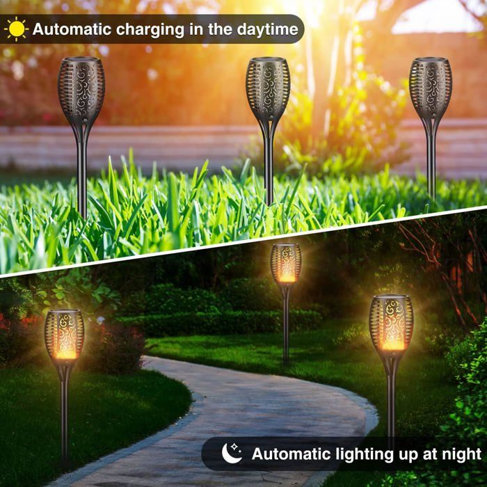 Lot De 8 Lampes Solaires D'extérieur étanches, Lampes Solaires De Cloture Du Crepuscule A Aube Lampes Murales Solaires Avec Ampoules Led Edison 92624182 Lot De 8 Lampes Solaires D'extérieur étanches, Lampes Solaires De Cloture Du Crepuscule A Aube Lampes Murales Solaires Avec Ampoules Led Edison 92624182
