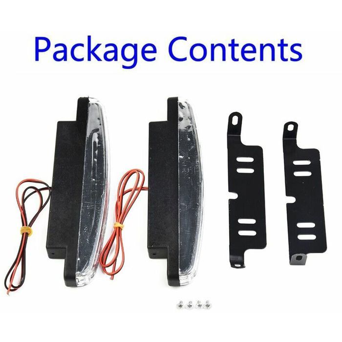 Feux Diurnes Étanchés Antibrouillard Super Lumineux - Remplacement 9802795580 Pour Peugeot 107 108 308