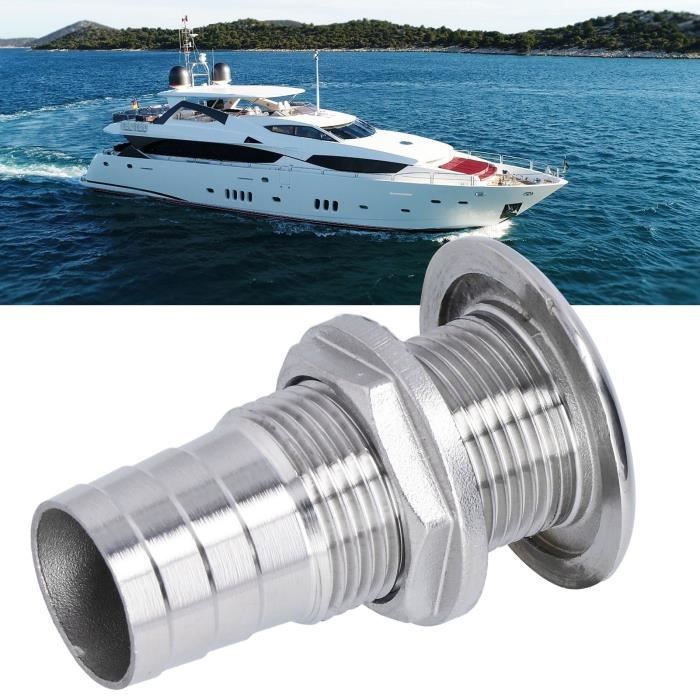 YINETTECH Bouchon De Vidange Bateau – Acier Inox 316, Filetage 3/8 à 1 Pouce, Pour Yacht, Voiture, Remorque