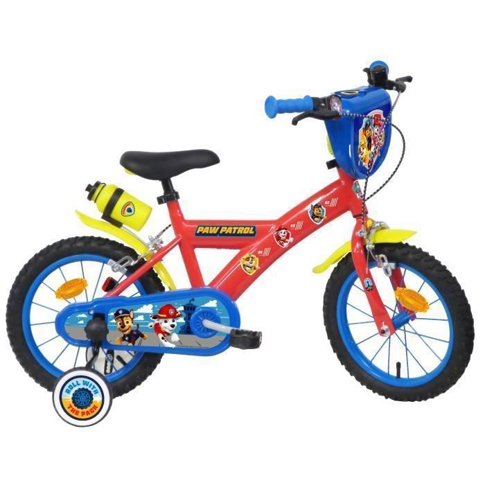 Vélo La Pat Patrouille 12 Pouces Enfant Garcon New - Vélos 12 pouces