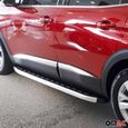 Baguette de protection Latérales pour Peugeot 3008 SUV 2016-2020 en acier inoxydable Chromé-2