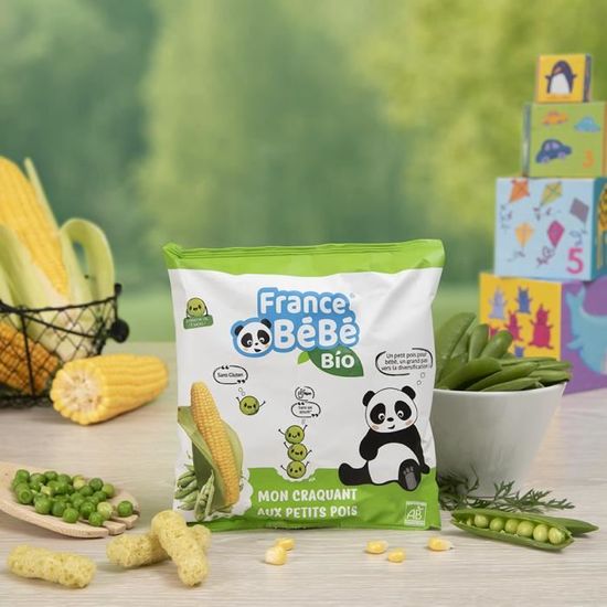 France Bebe Bio Biscuit Souffle Aux Petits Pois Bio Vegan Lot 8 Sachets De g Achat Vente Biscuits Enfant France Bebe Bio Biscuit Souffle Aux Petits