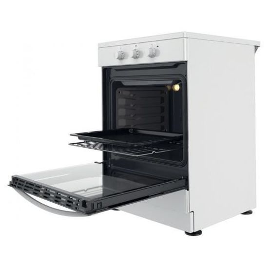 Couvercle Blanc Indesit 550x493 Mm Pour Cuisinière – C00117706 (Neuf)