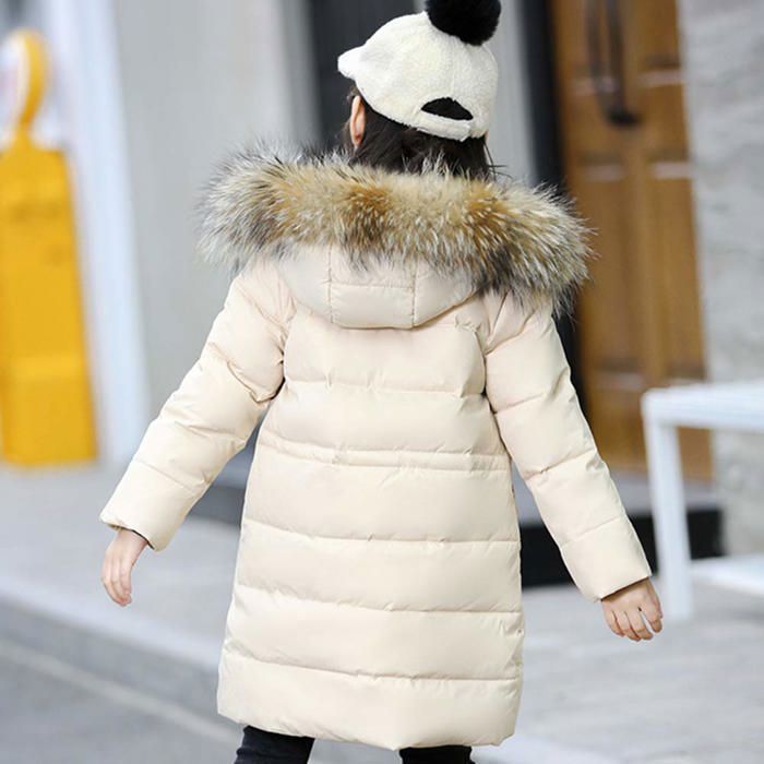 Parka Amropi Enfant Fille Parka Veste Manteau Longue Blouson