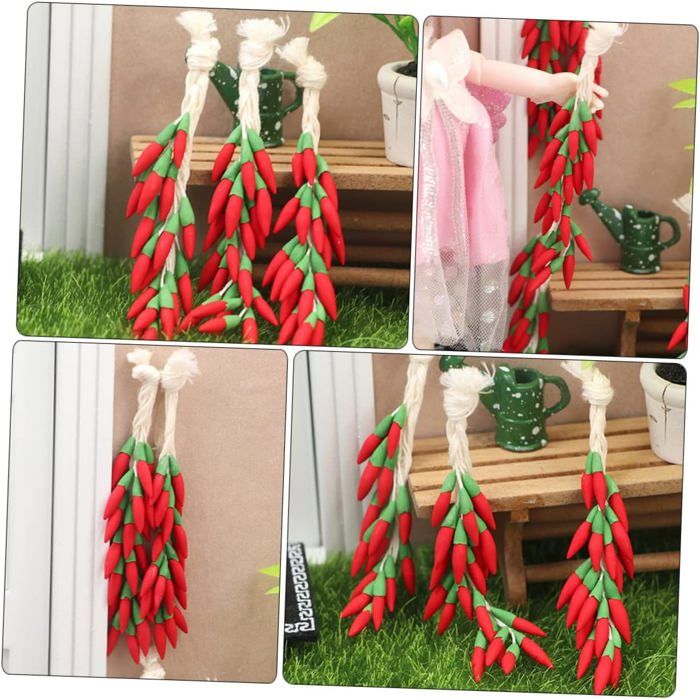 3pcs Réaliste Faux Fruits Accessoires Simulation Mandarine Décorations Photo Hamac Meubles D