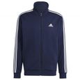 Adidas Survêtement pour Homme Basic 3-Stripes Fleece Bleu IJ6064-3
