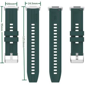 Bracelet de montre de remplacement étanche en résine naturelle pour