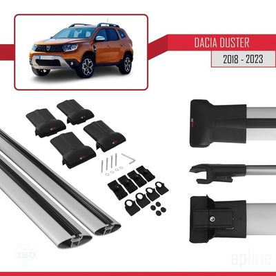 Aileron Toit Dacia Duster II 2018-2024 - Noir Piano - Style Sport Et Aérodynamisme