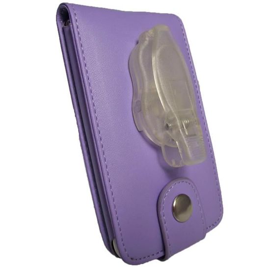 Housse de couleur Rouge pour Apple iPod Touch 2G 2/ème /& 3G 3/ème g/én/ération 8 go gb 16 go gb 32 go gb /& 64 go gb igadgitz Etui Poche relevable en Cuir PU clip ceinture amovible