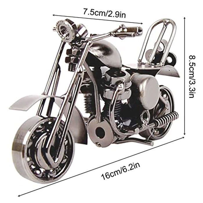 VINGVO Modèle de moto 1:14 alliage enfant trois roues moto tirer modèle