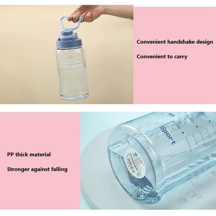 Bouteille détox avec presse-agrumes intégré 60 cl (vert