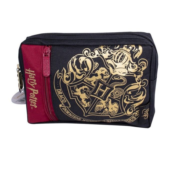 Harry Potter Mini Sac à Dos Hedwig Motif Floral Noir - Licence Officielle, Taille Unique
