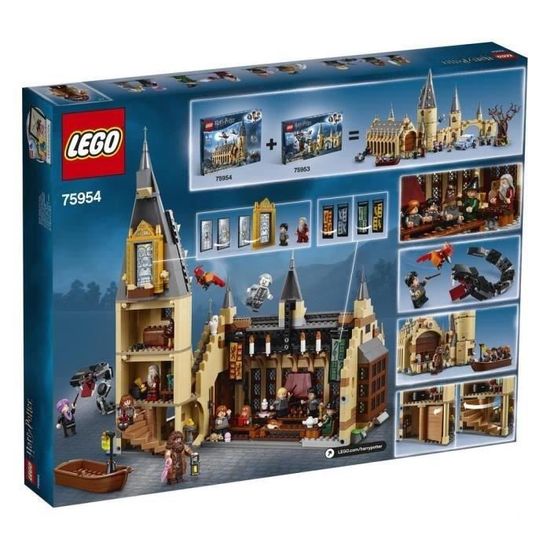 lego grande salle harry potter