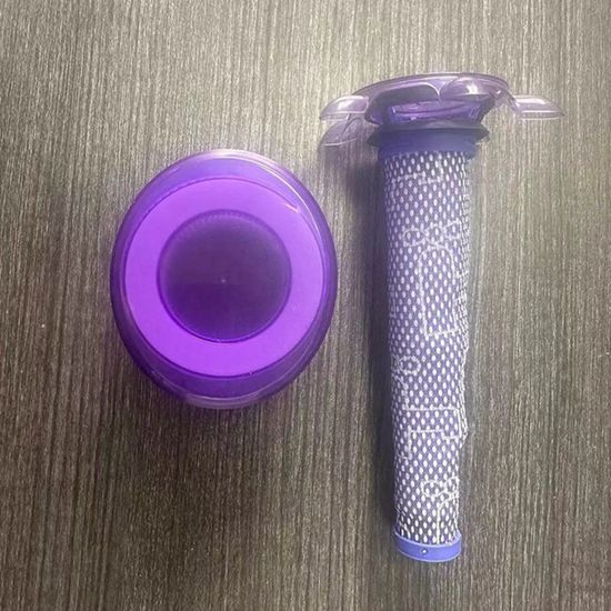 Kit De 3 Filtres HEPA Pour Dyson V8 – Compatible V8 Absolute, Animal, Etc. – Lavables Et Réutilisables – Avec Brosse De Nettoyage - 4